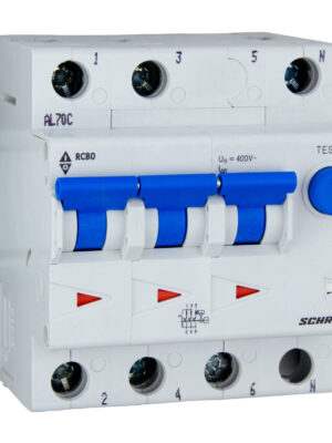 Intreruptor protectie cablu B20A 3p 30mA tip A 10kA